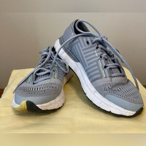 Under Armour Gray and White Sneakers